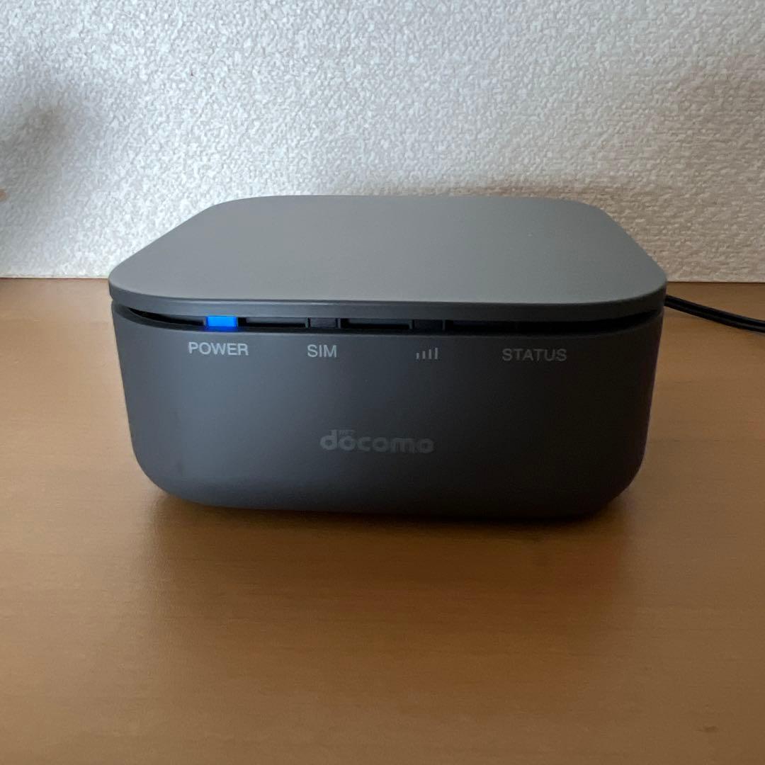 《中古》　docomo でんわ　HP01 本体　取説あり　固定電話