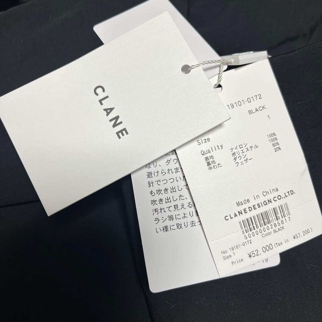 CLANE COLOR DOWN CHESTER COAT サイズ１