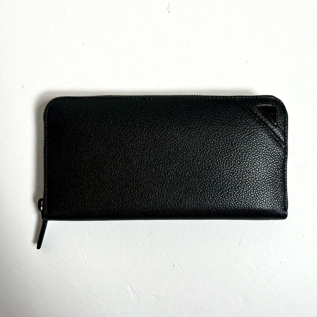 【新品未使用・付属品完備✨】現行モデル プラダ トライアングル 長財布 黒