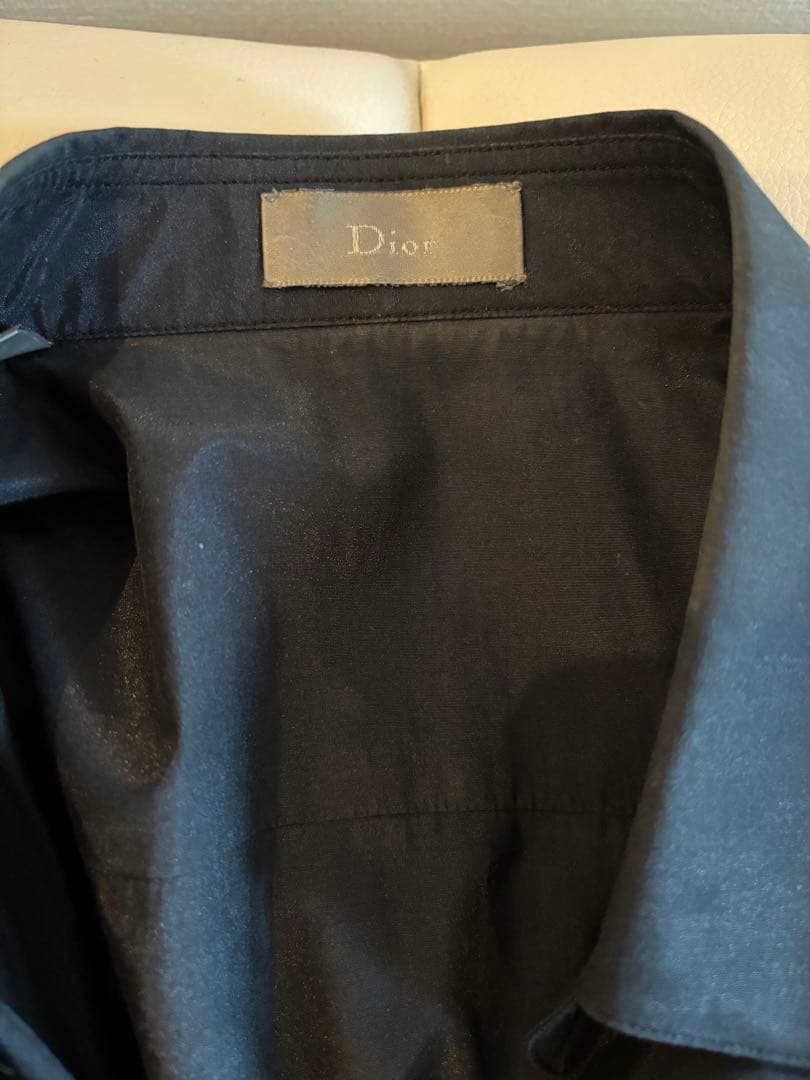 ディオールオム エディスリマン 2007SS 半袖サファリシャツ 38 美品