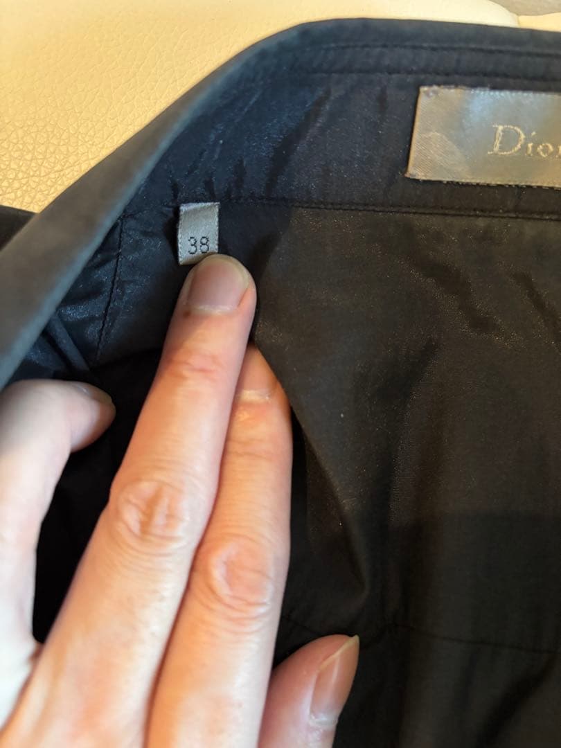 ディオールオム エディスリマン 2007SS 半袖サファリシャツ 38 美品