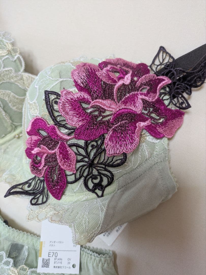 期間限定価格(^^)ワコール サルート 96グループ E70 + ショーツL