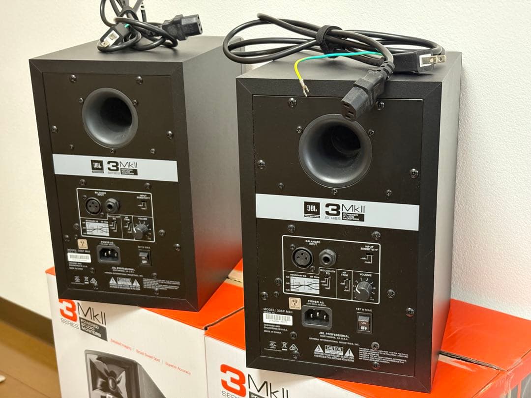 美品 JBL 305P MkII セット