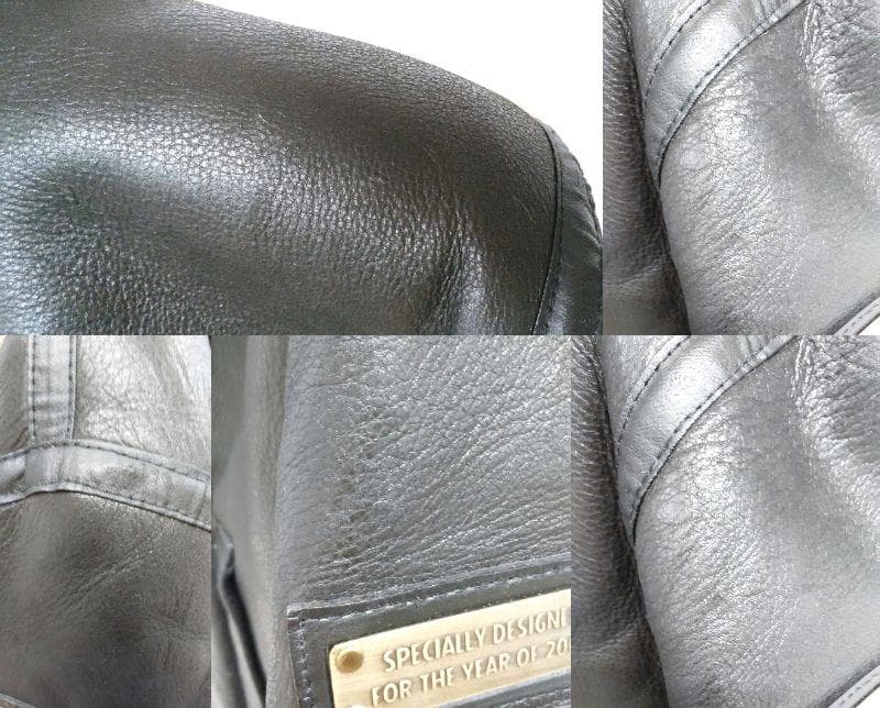 サントリー　BOSS 　2000年　限定　本革　レザー ムートン　ジャンパー