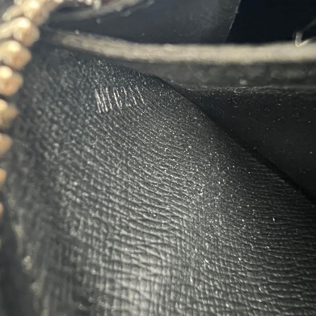 未使用保管品 ルイヴィトン タイガ ジッピーパース ブラック ケース