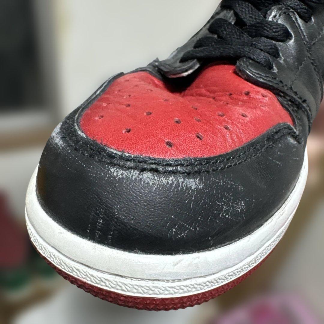 靴 Nike AirJordan1 Retro High OG Bred 2018