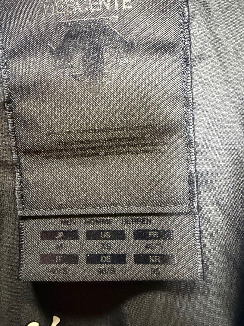 デサント オルテライン 水沢ダウン ANCHOR ダウンジャケット ネイビー