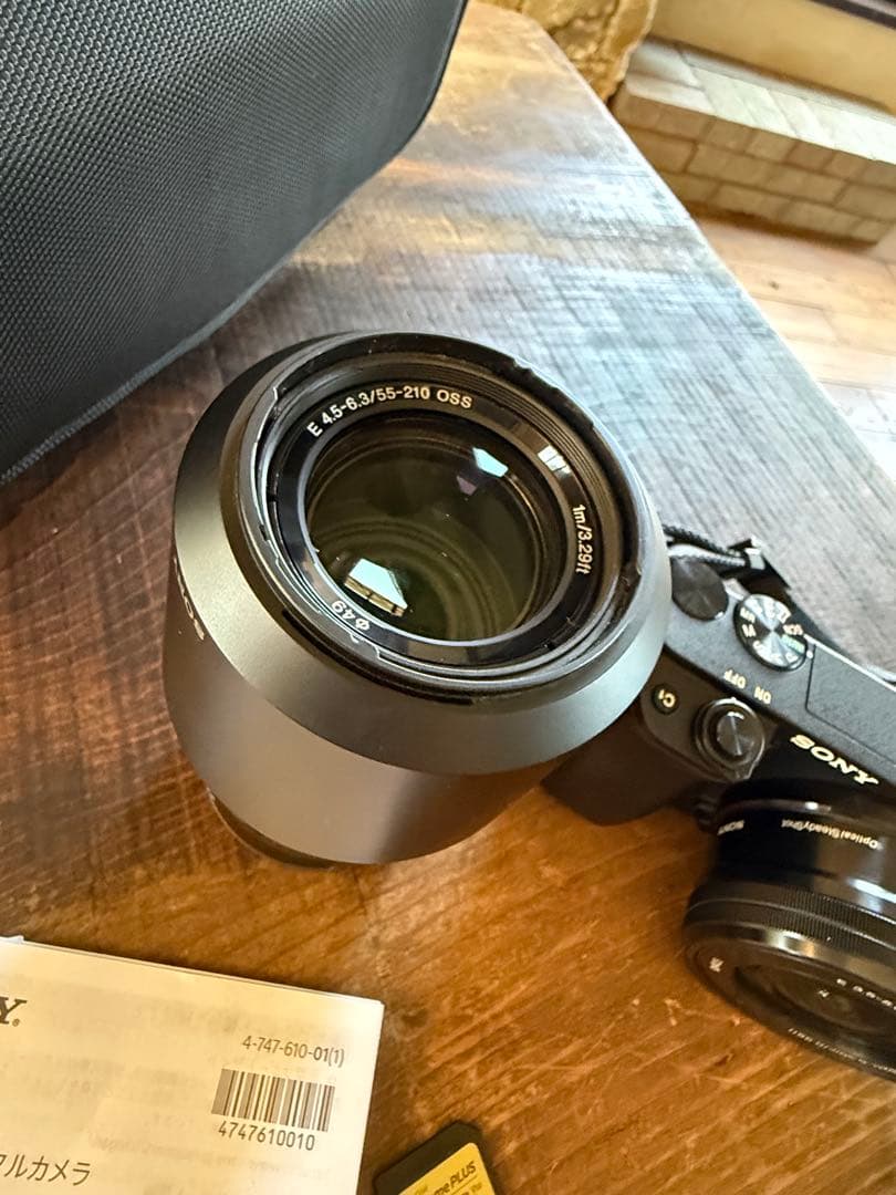 ソニー　α6400 バッグ&SDカード付き