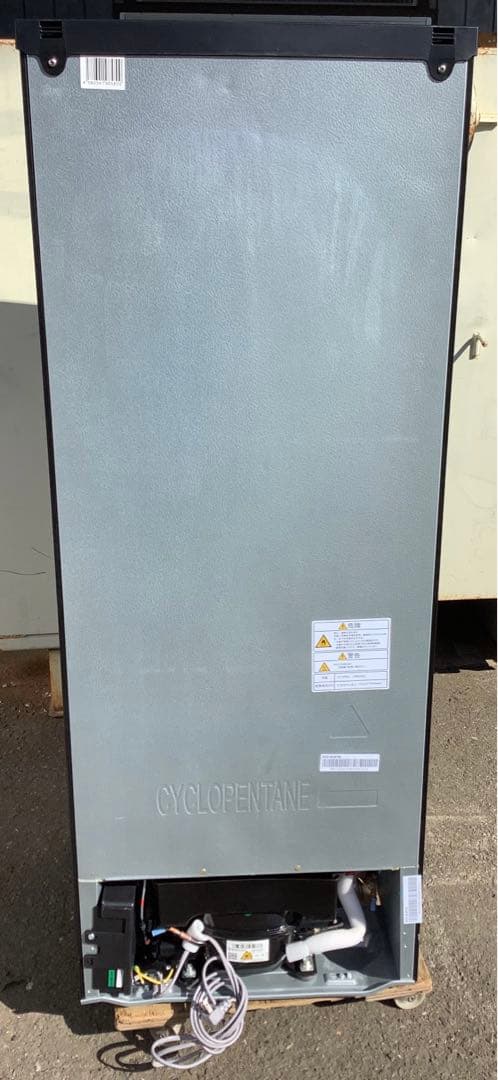 ハイセンス 2ドア冷凍冷蔵庫 2021年製 AT-RF160-BK 162L