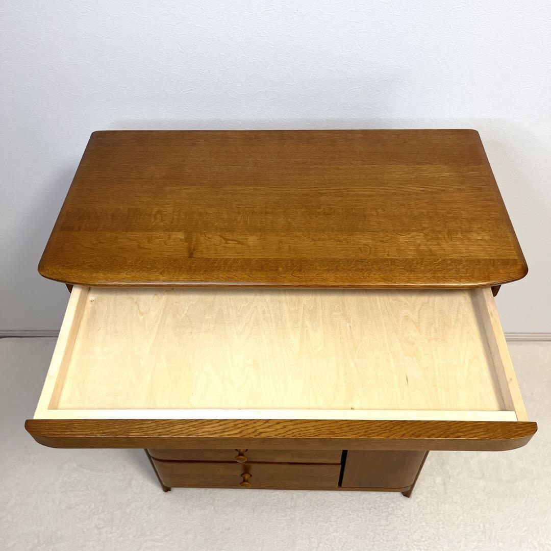 マルニ サイドチェスト サイドラック 電話台 FAX台 キャビネット コンセント