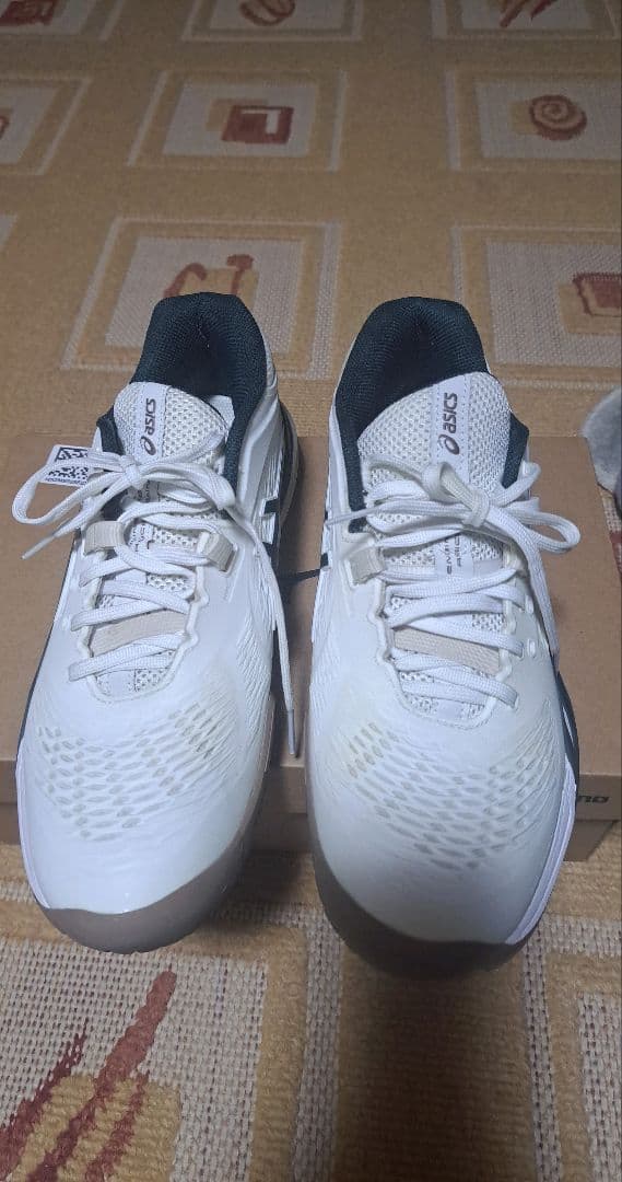 t*5様 アシックスGEL-RESOLUTION X 26.5㎝ ホワイト&グリ