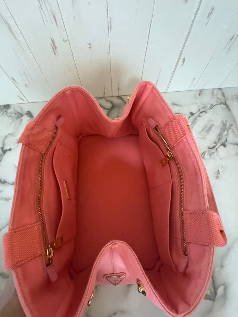 PRADA ピンク トートバッグ