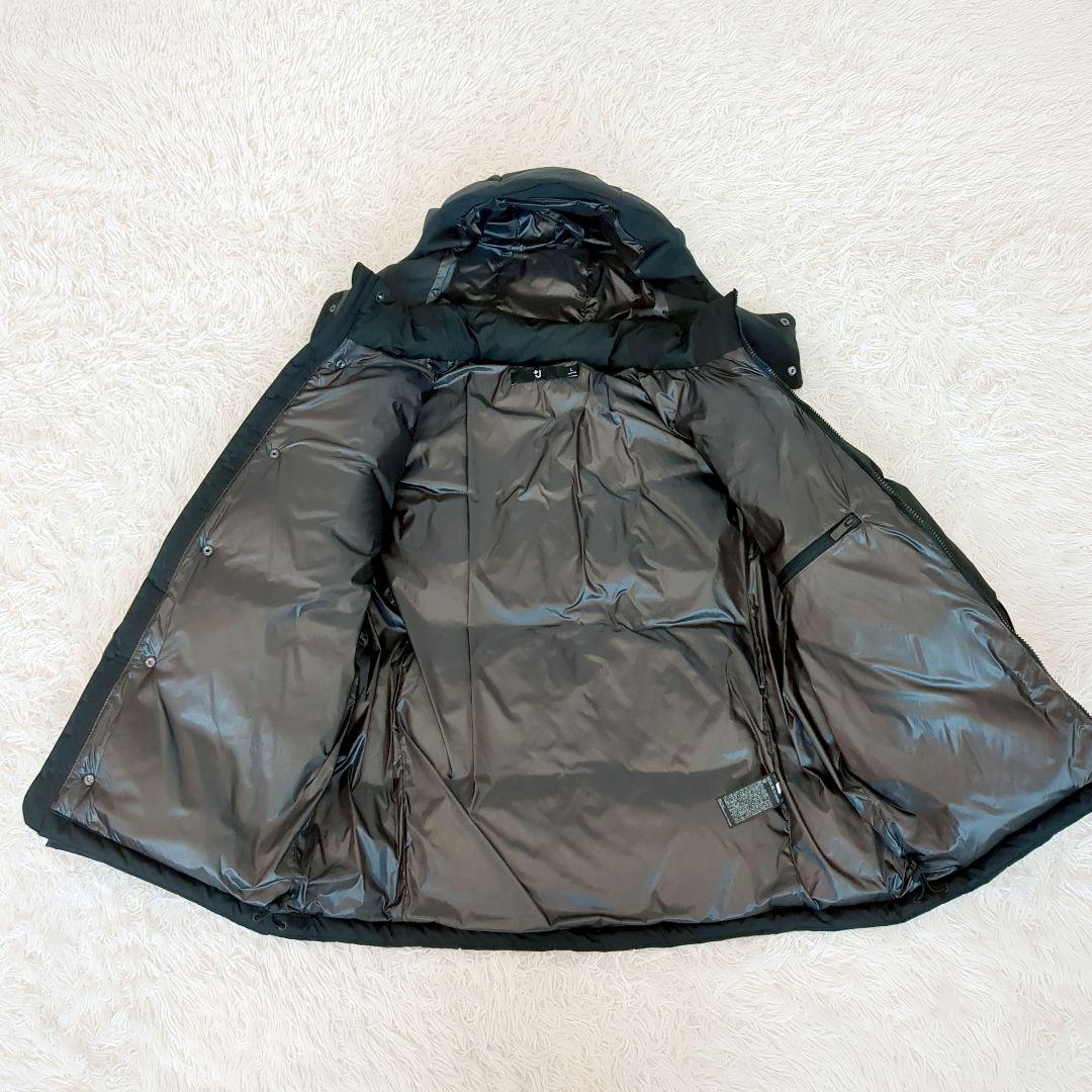 極美品✨️UNIQLO ＋J ダウンオーバーサイズパーカー　黒　L　ジルサンダー