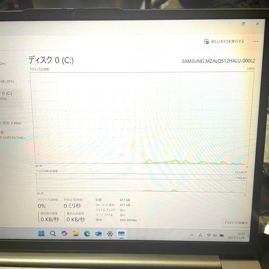 ノートパソコン i7 11世代 windows11 Microsoftオフィス付