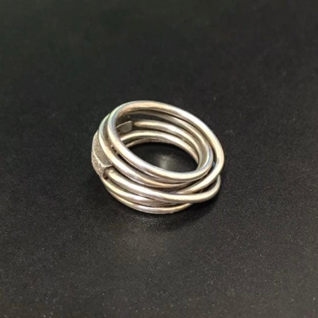 iolom シルバーリング ヴィンテージ加工 silver925