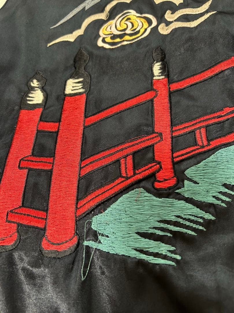 テーラー東洋 TT11381 舞妓×CHIEFリバーシブルスカジャン Mサイズ