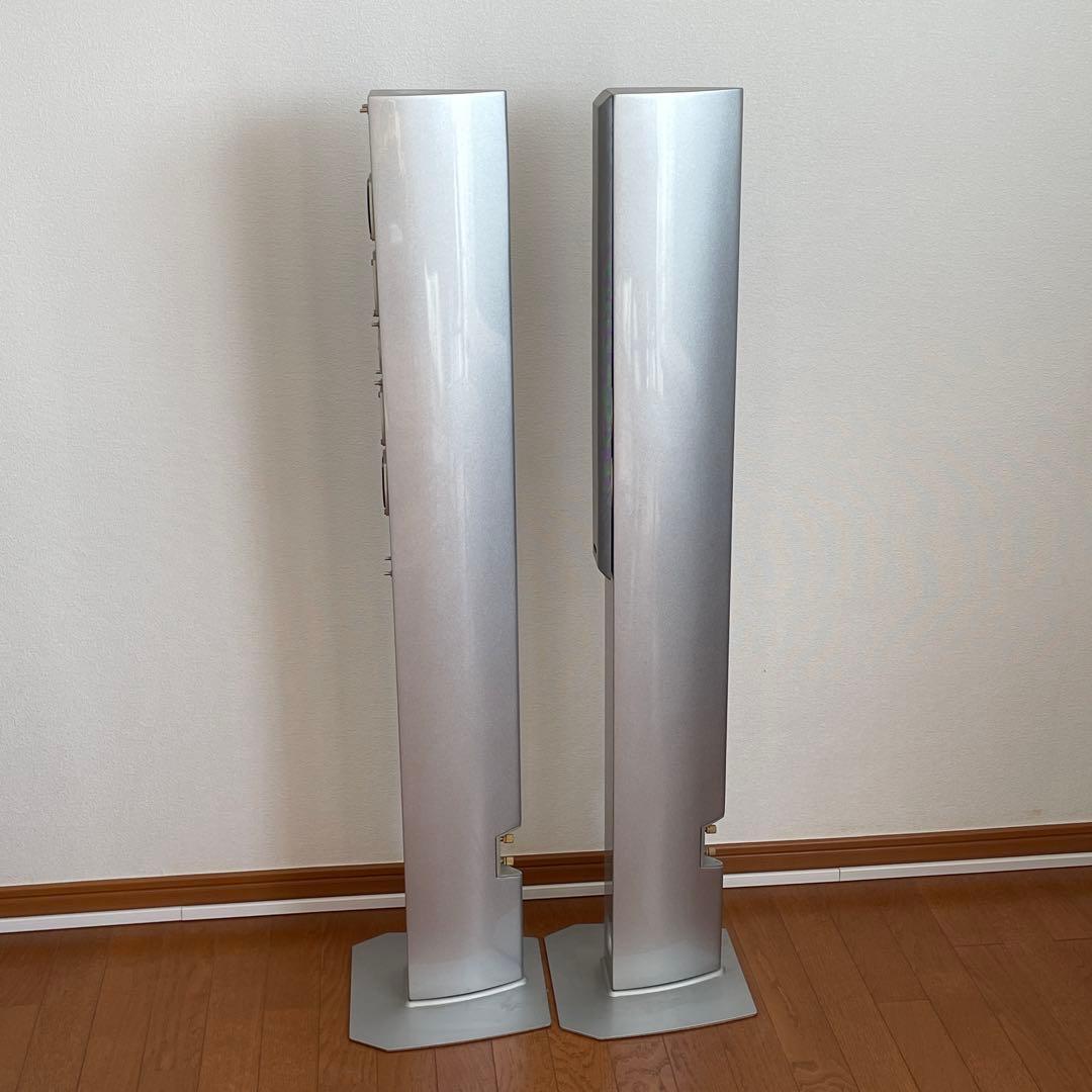 DENON スリムトールスピーカー　SC-T7L シルバー 2本