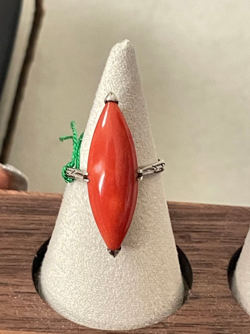 珊瑚サンゴリング重约4.2g