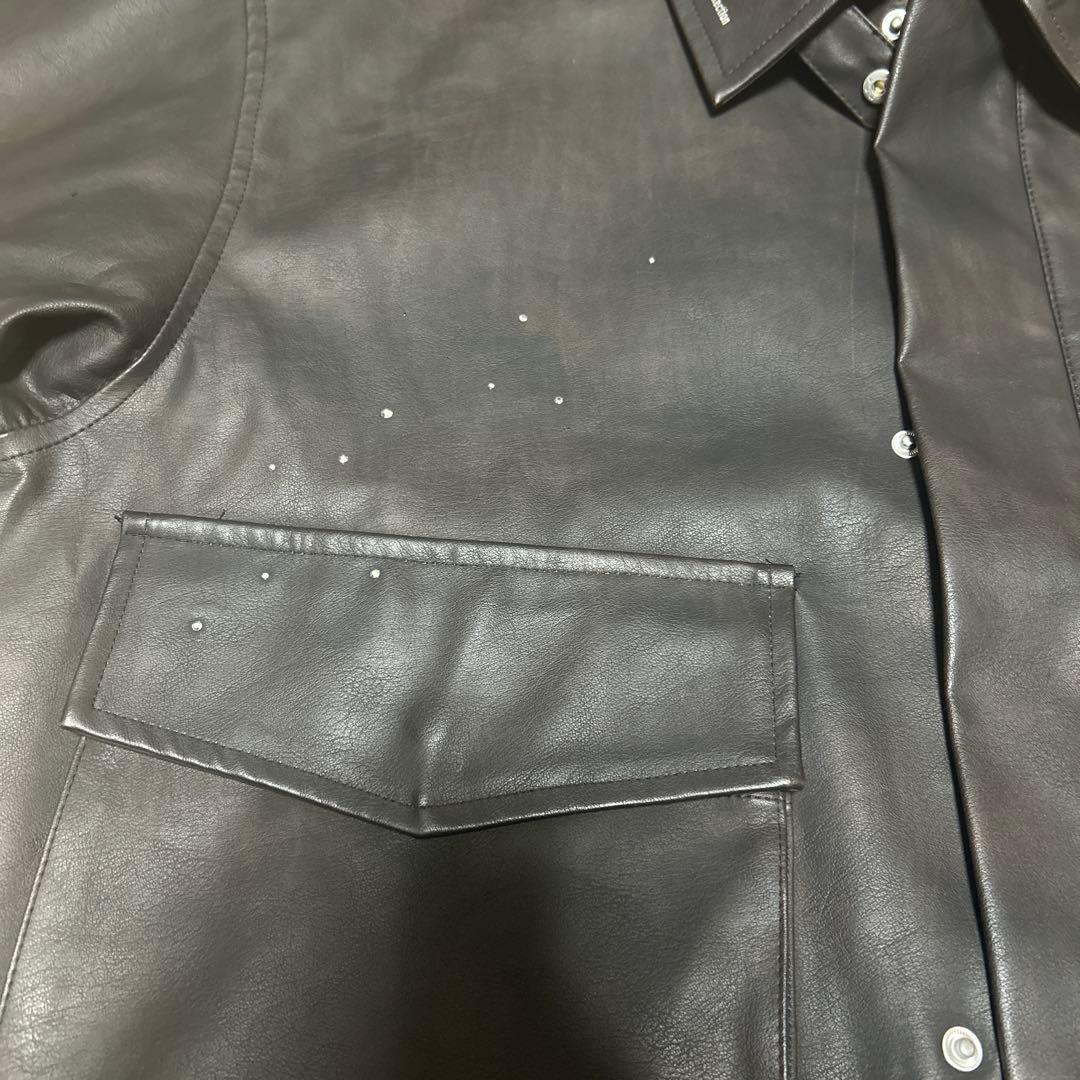 ずとまよ Zutomud Fake Leather Blouson