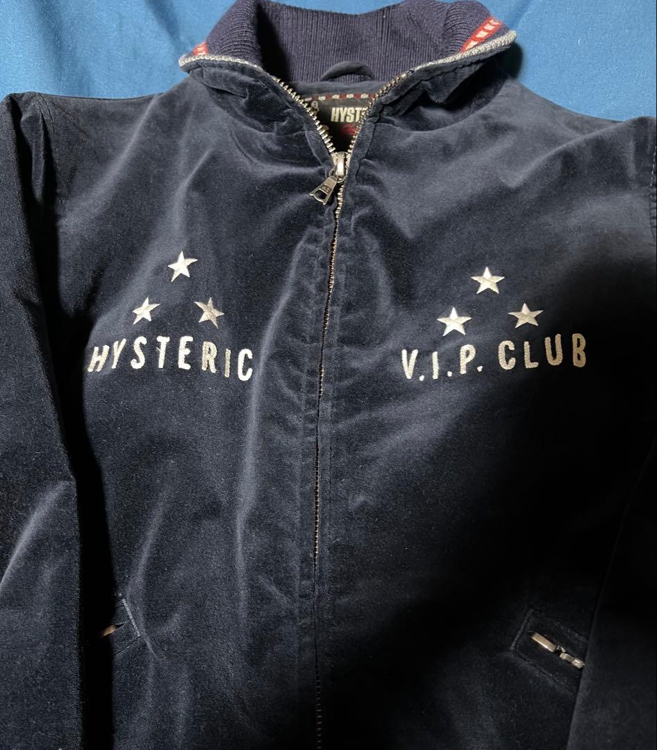 ヒステリックグラマー ベロア ジャケット　刺繍