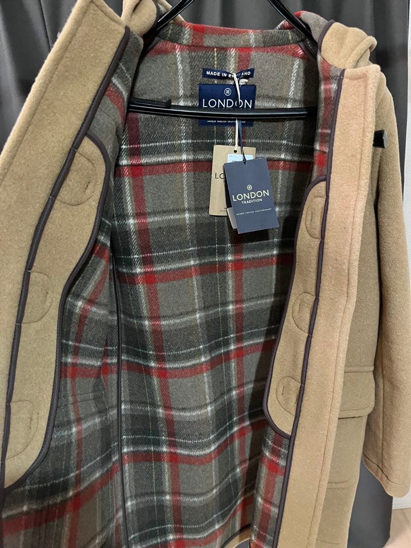 ロンドントラディション ダッフルコート LONDONTRADITION キャメル