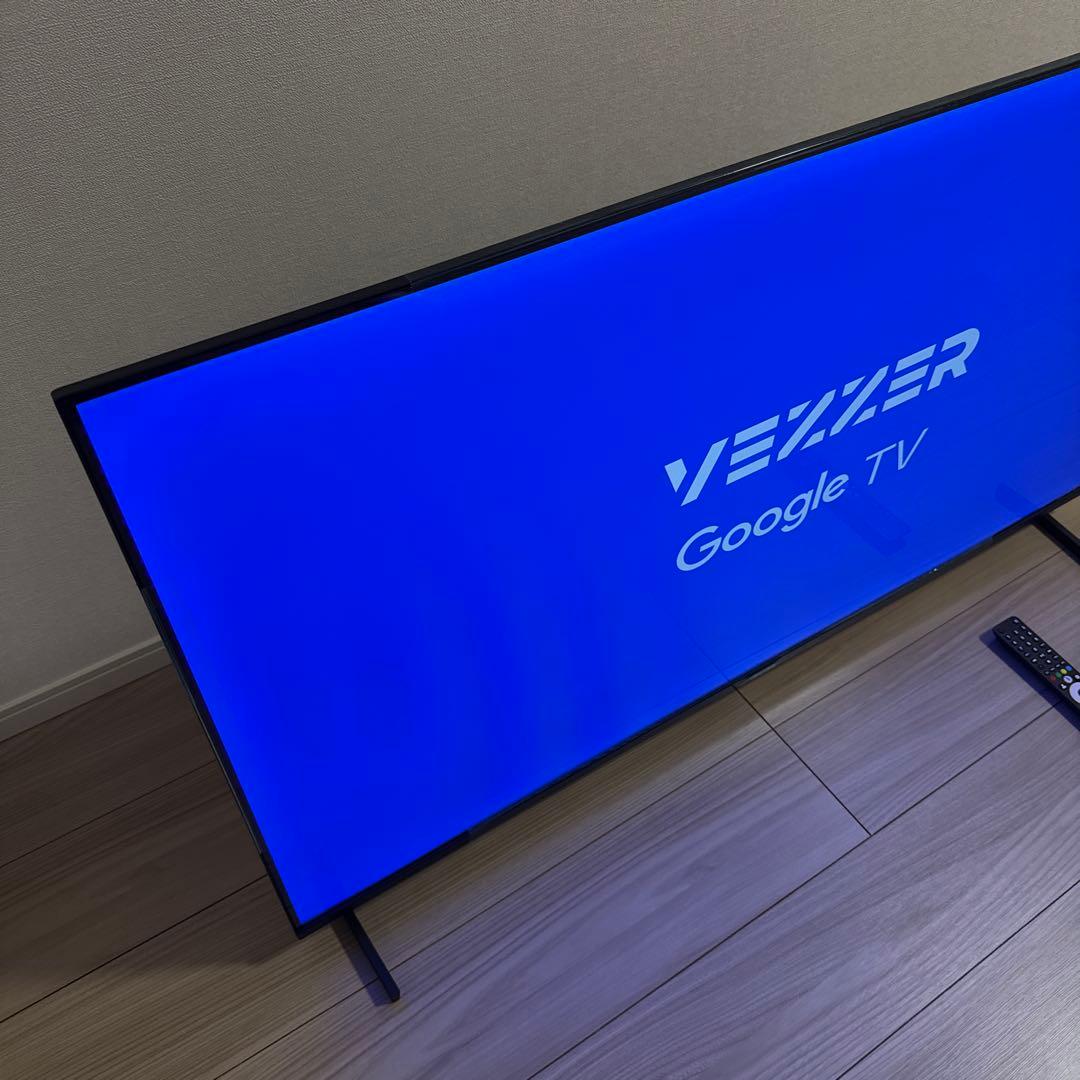 チューナーレステレビ　VEZZER U50LG-JP 2024年製