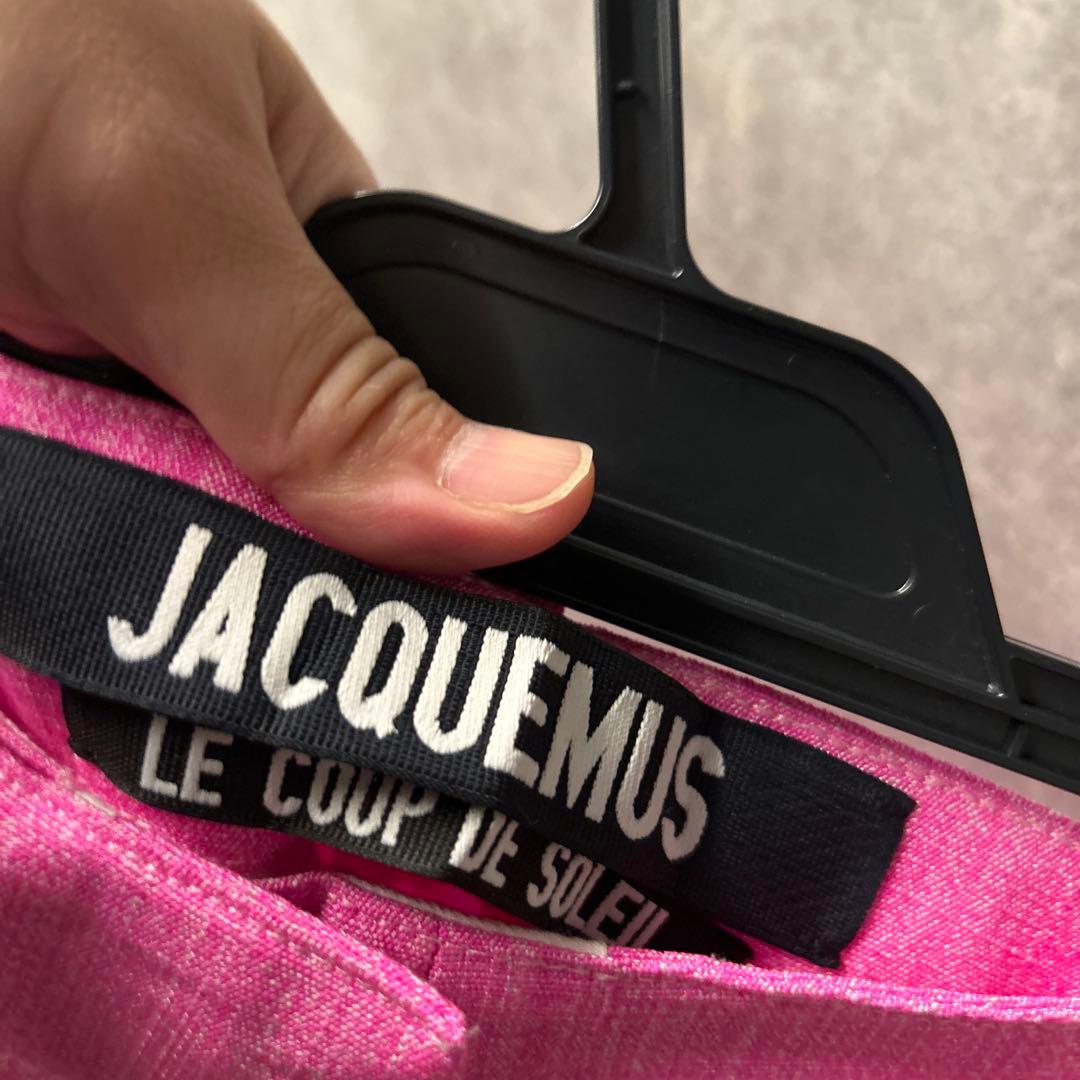 美品　ジャックムス　パンツ　34 ピンク　ワイドパンツ