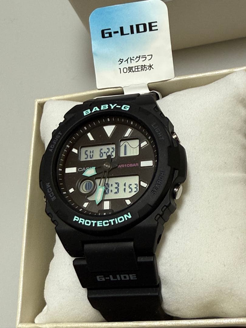 あいCASIO BABY-G BAX-100-1AJF ブラック　新品