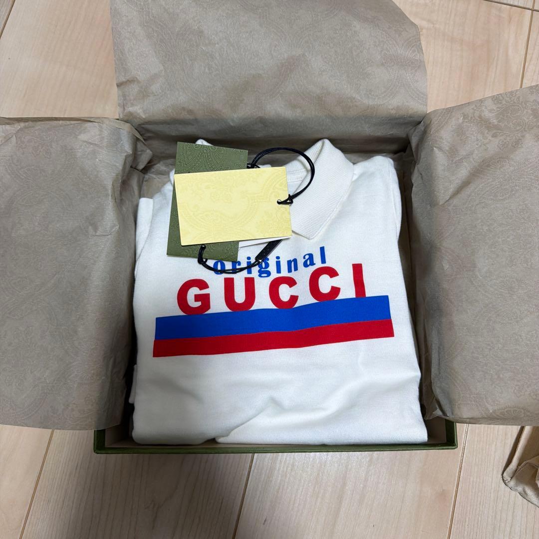 ベビー　オリジナル　グッチ　ロンパース　ポロシャツ　タグ付き　新品未使用