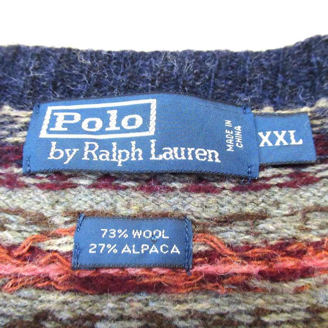 RalphLauren フェアアイル柄 アルパカ ウールベスト
