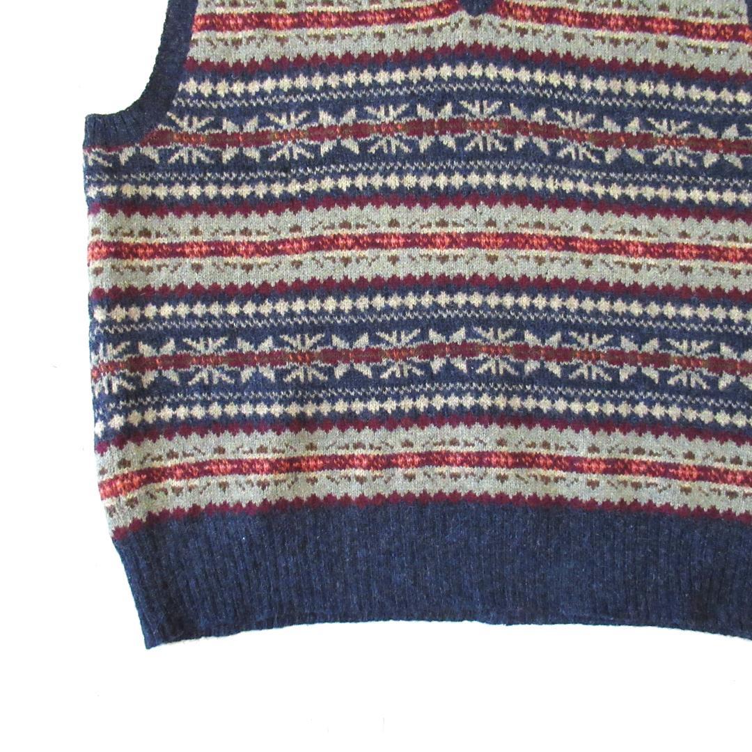 RalphLauren フェアアイル柄 アルパカ ウールベスト