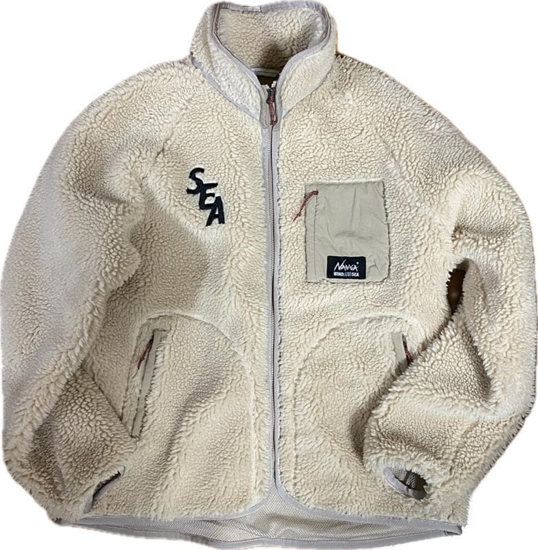 WIND AND SEA NANGA ボアフリースジャケット Mサイズ