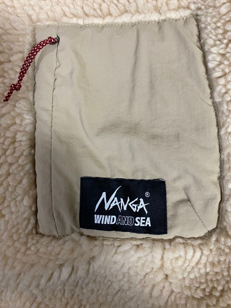 WIND AND SEA NANGA ボアフリースジャケット Mサイズ