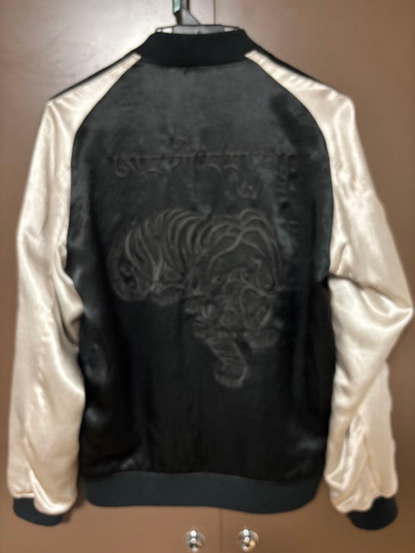 NUMBER (N)INE スカジャン 黒/白