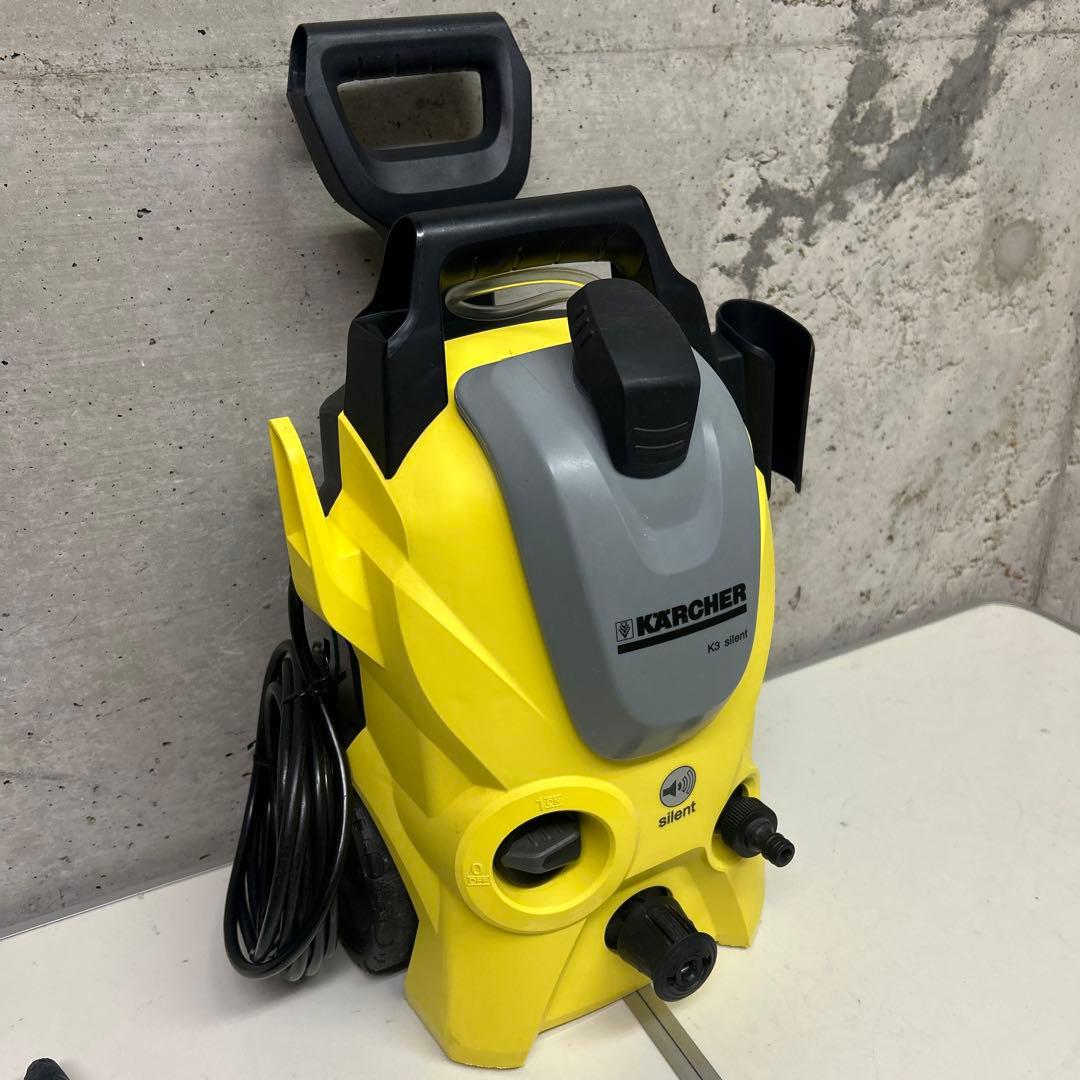 ケルヒャー　高圧洗浄機　KARCHER K3 サイレント　キャスター　西日本