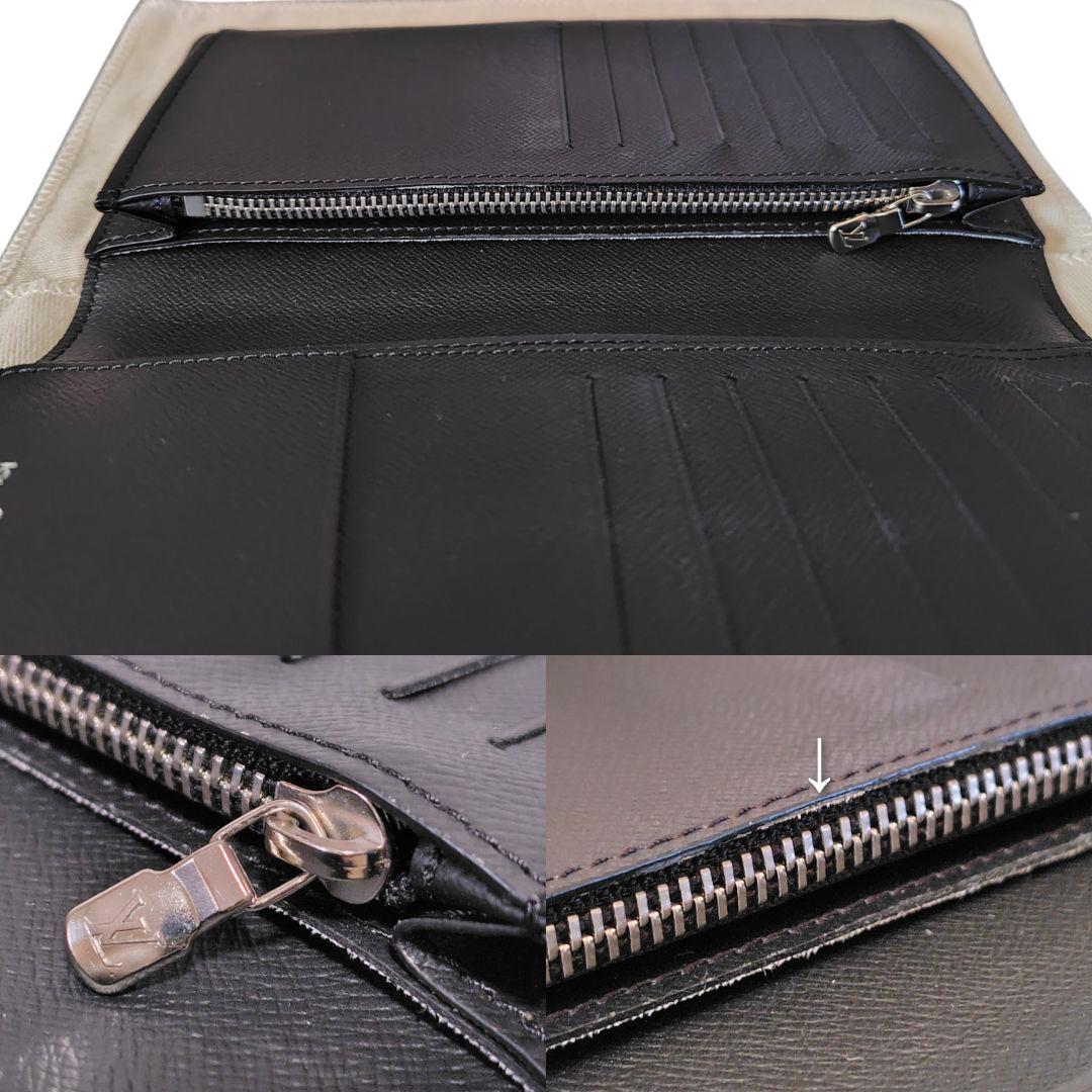 ぽ*ゃ様 ルイヴィトン ダミエグラフィット ポルトフォイユ・ブラザ 二つ折り長財