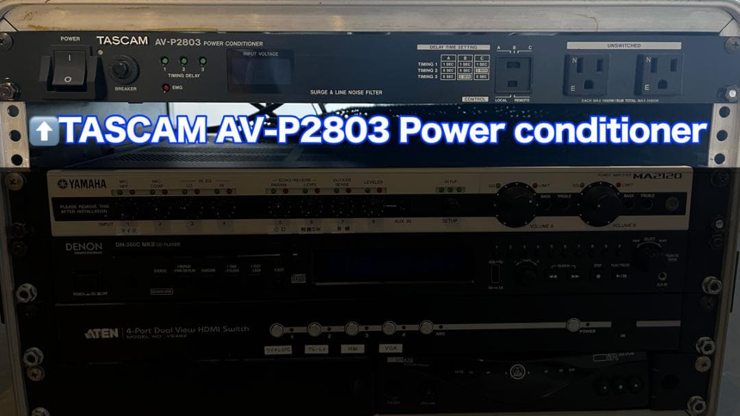 その他 TASCAM AV-P2803