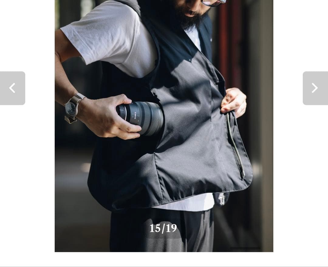 The Vest 3×3　（フォトシューティングベスト&ジャケット）