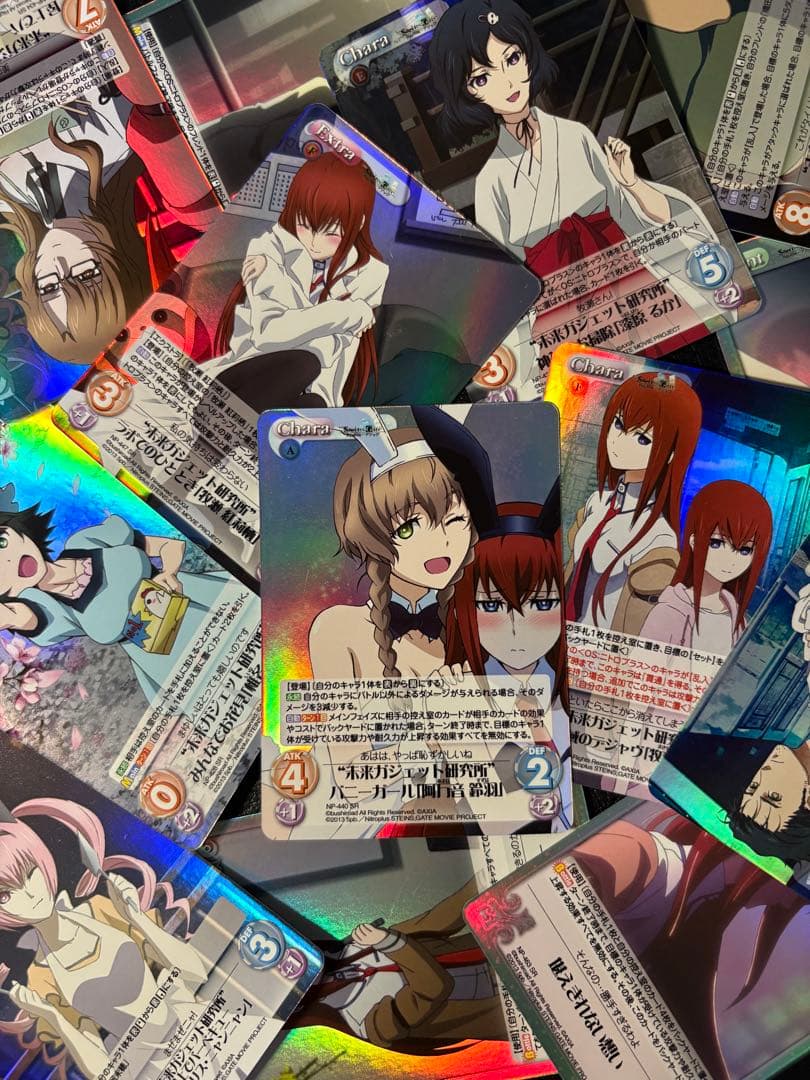 Chaos TCGシュタインズゲートSRのみ15枚セット 牧瀬紅莉栖 阿万音鈴羽