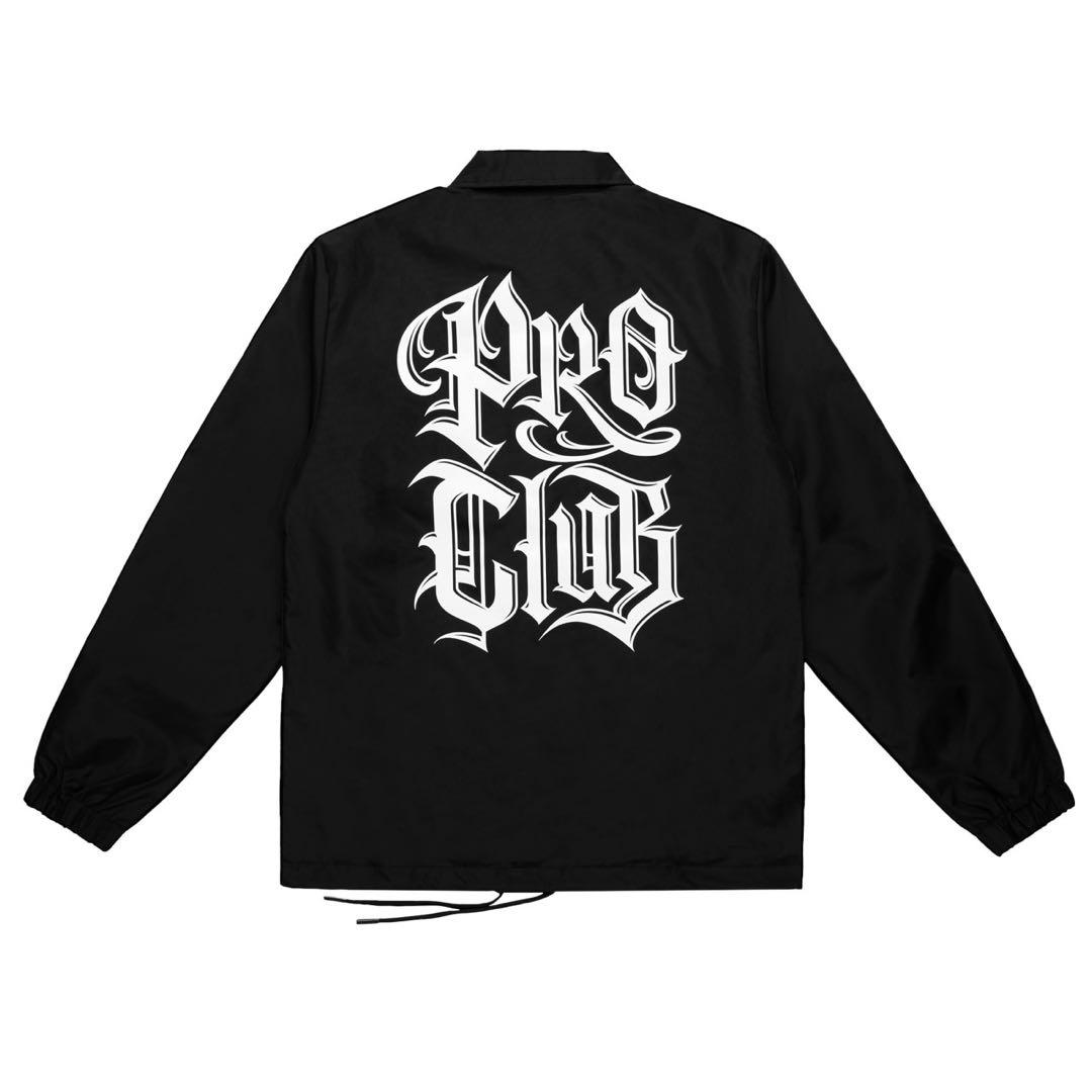 PRO CLUB Mr.Cartoon ナイロンジャケット ブラック