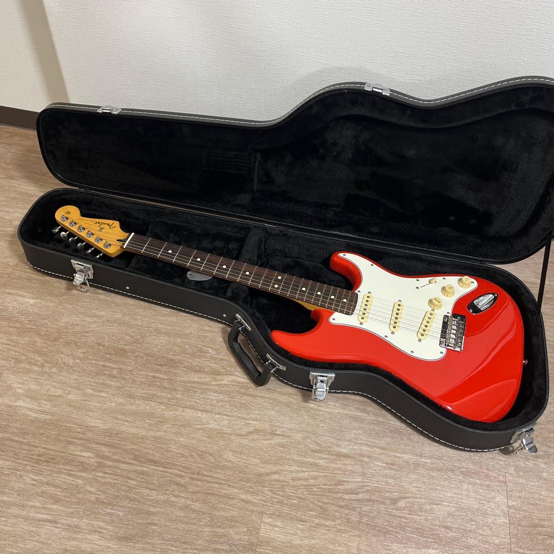 fender stratocaster player2 コーラルレッド