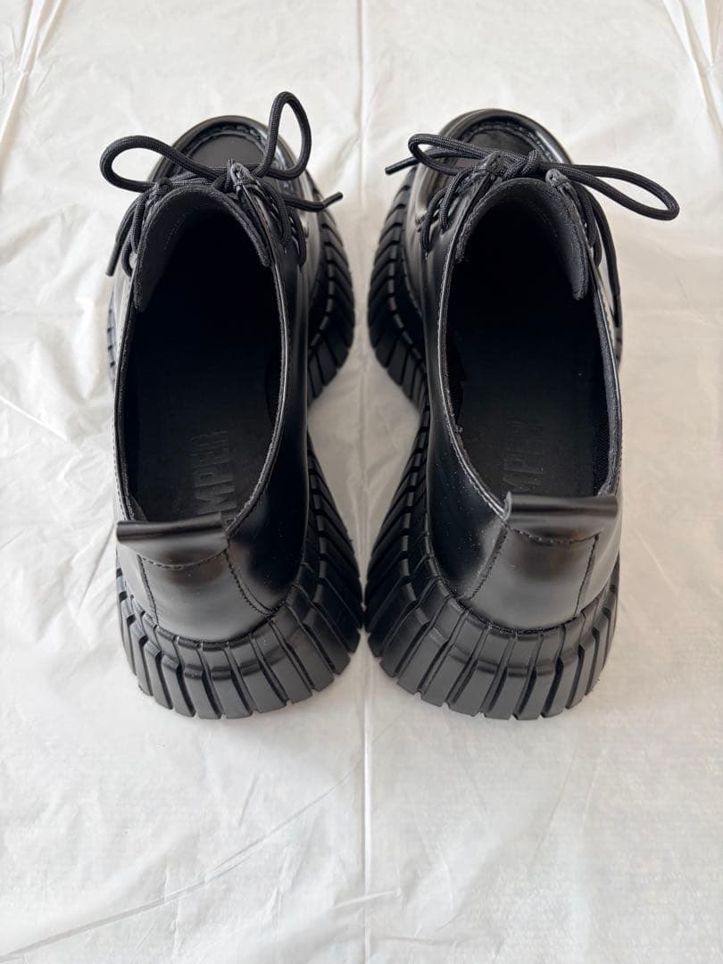 カンペールCAMPER BCN チロリアン ローファー黒37