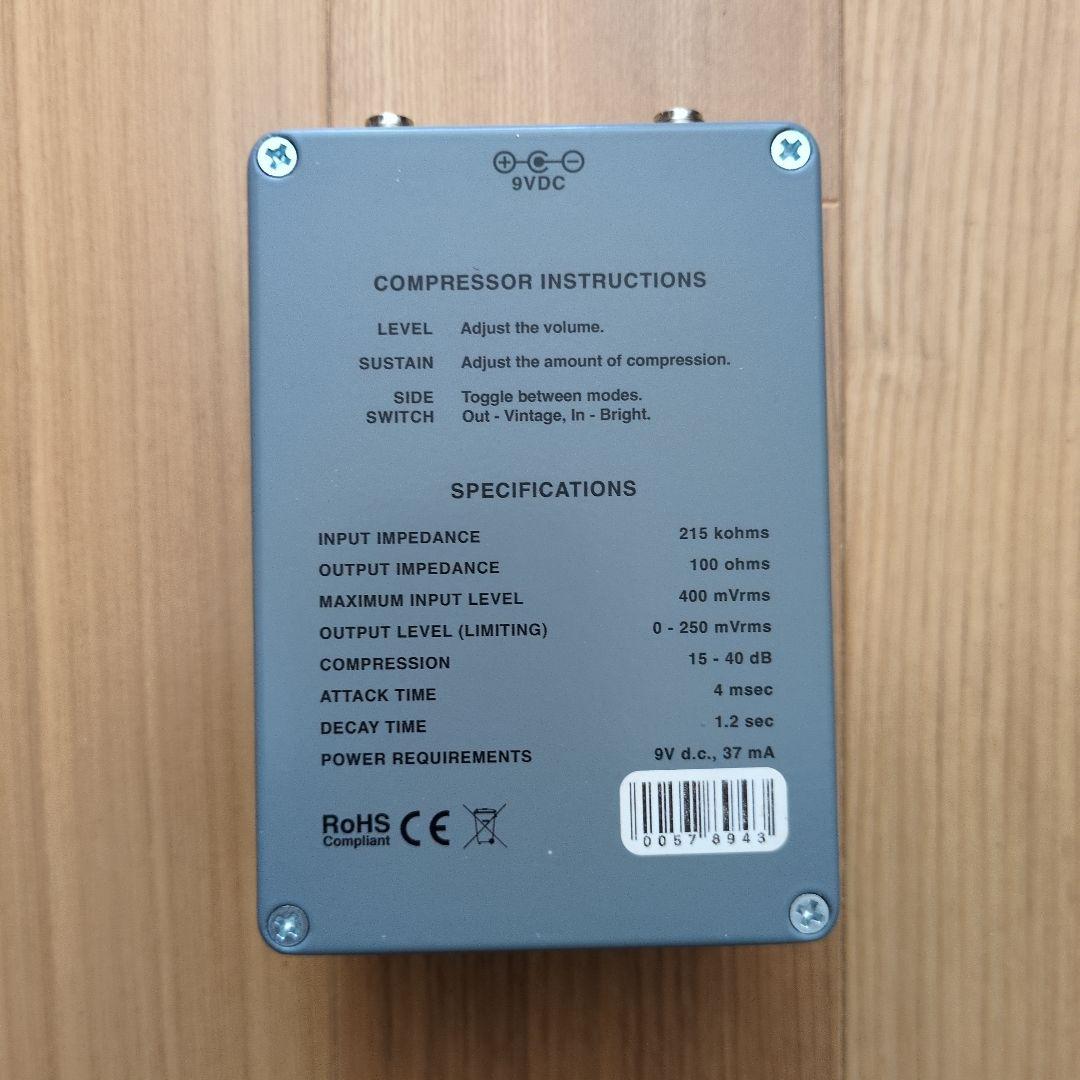 【新品同様】ROSS Compressor ギターエフェクター