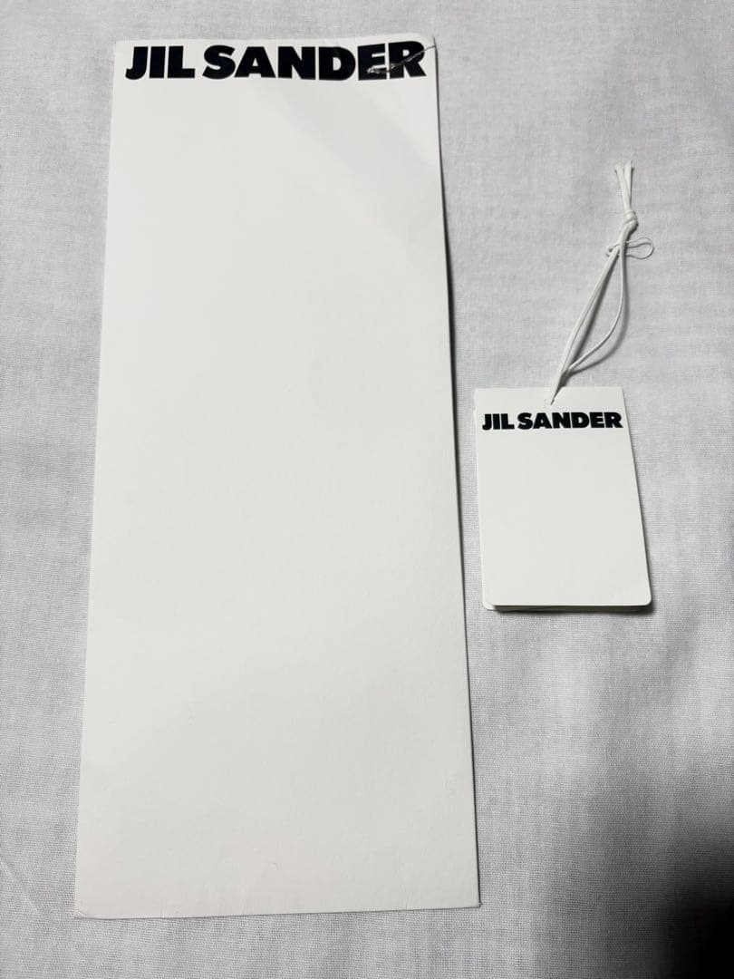JIL SANDER ジルサンダー レザータイ ブラック 25ss