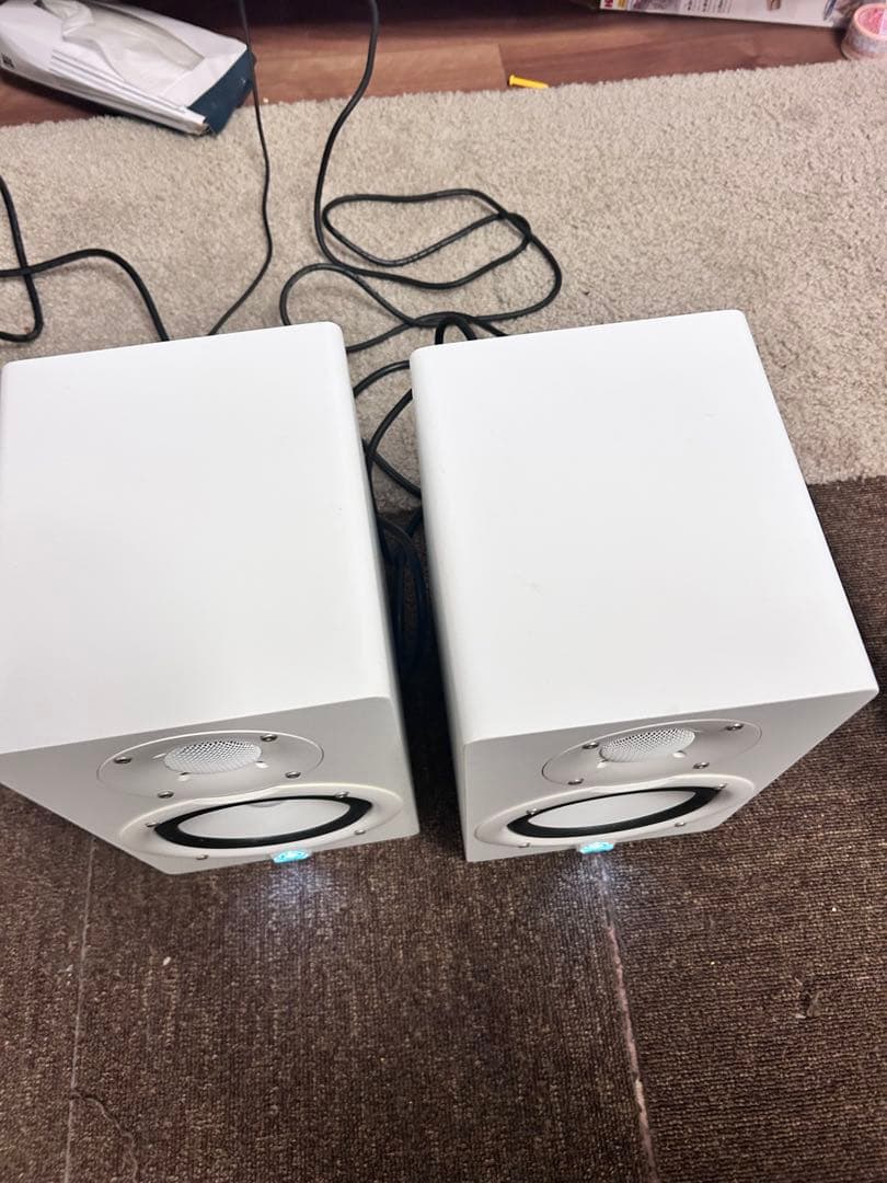 YAMAHA HS5 モニタースピーカー ペア ホワイト Hosaケーブル付