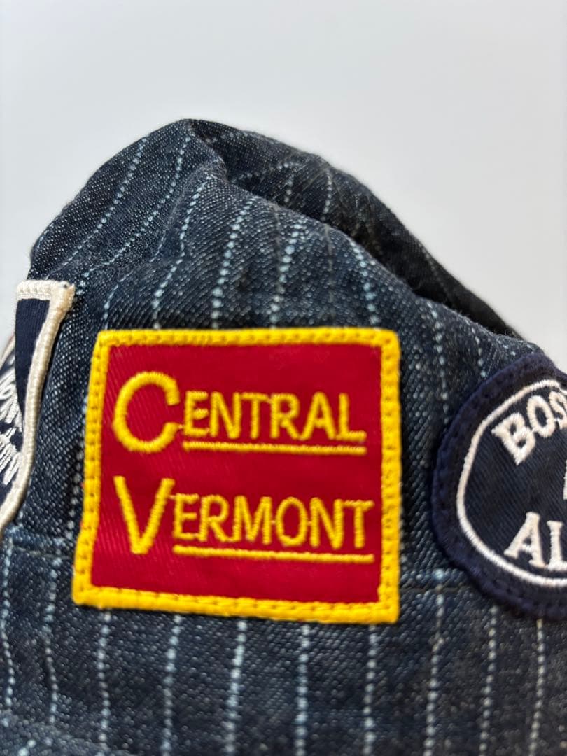 DENIM DUNGAREE ワッペン　パッチ　デニム キャップ　サイズ52