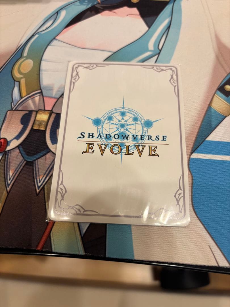 シャドウバースエボルブ　沙花叉クロヱ　リーダーカード　SPサイン