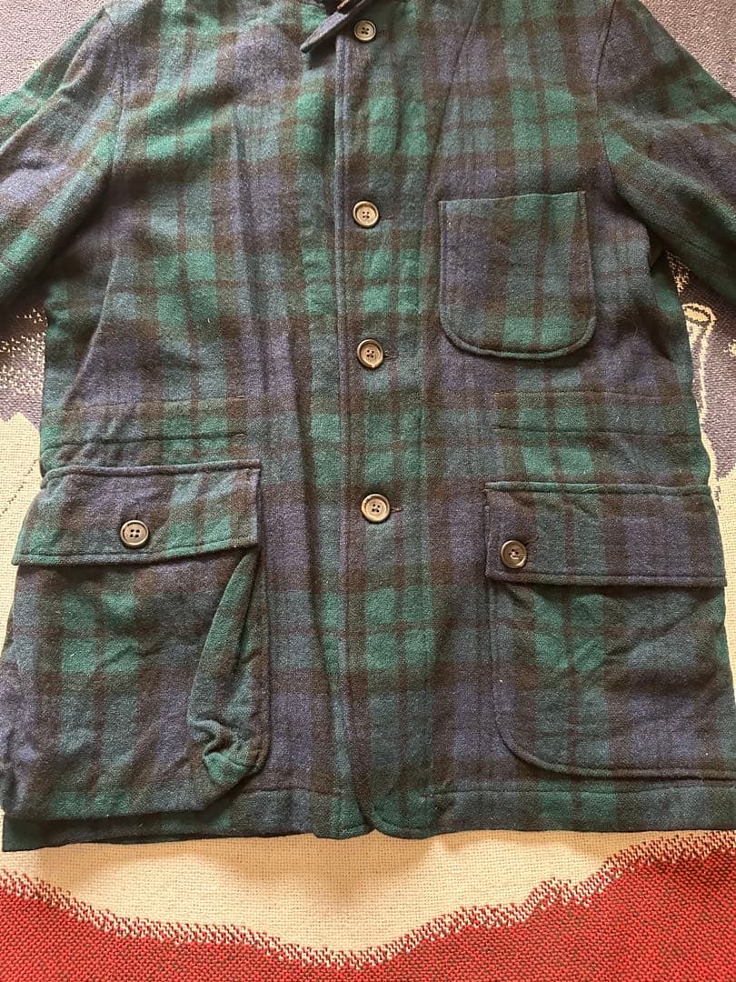 woolrich USA製　ブラックウォッチ　ハンティングジャケット　テーラード