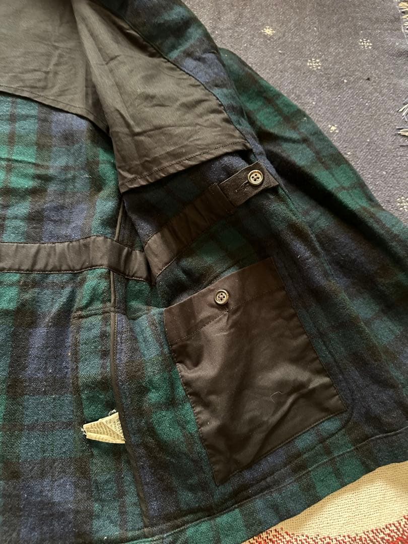 woolrich USA製　ブラックウォッチ　ハンティングジャケット　テーラード
