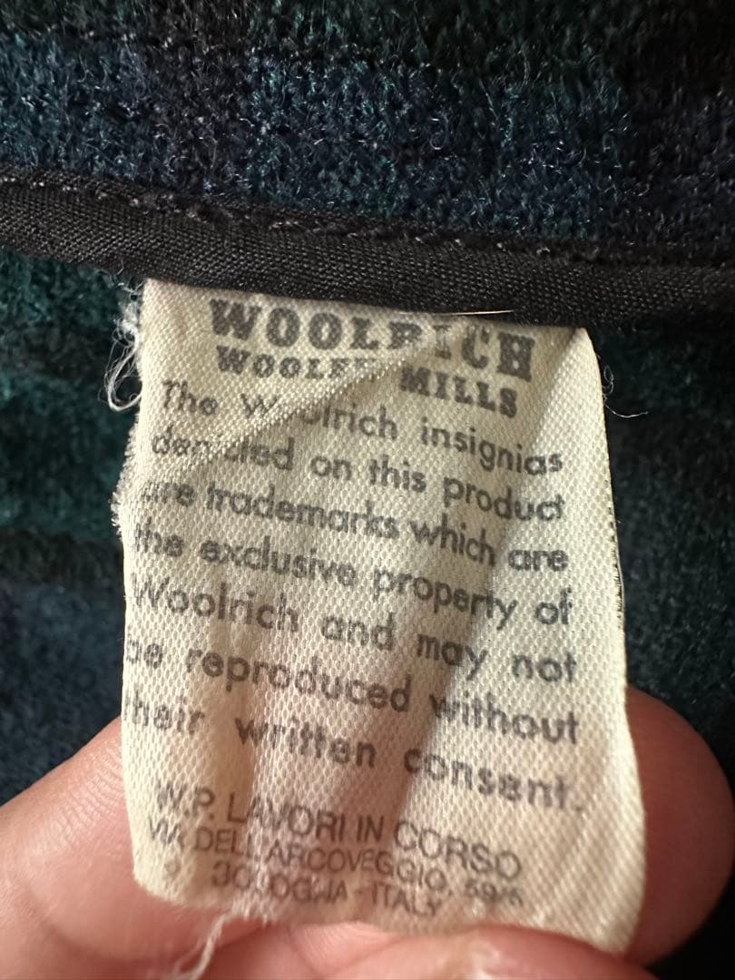 woolrich USA製　ブラックウォッチ　ハンティングジャケット　テーラード